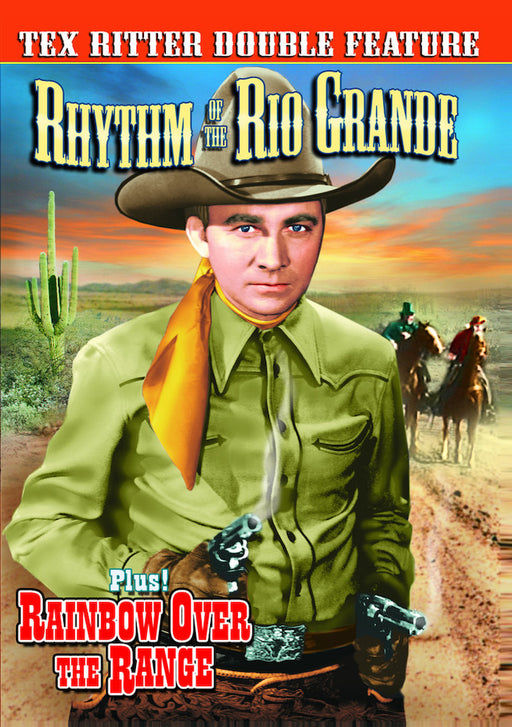 Tex Ritter Double Feature: Rhythm of The Rio Grande / Rainbow Over The (MOD) (DVD MOVIE)