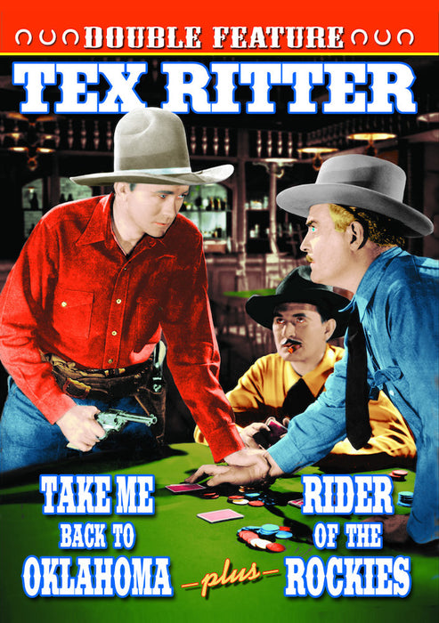 Tex Ritter Double Feature: Take Me Back To Oklahoma (1940) / Riders of (MOD) (DVD MOVIE)