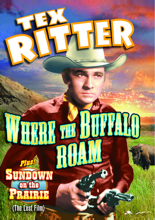 Tex Ritter Double Feature: Where The Buffalo Roam / Sundown On The Pra (MOD) (DVD MOVIE)