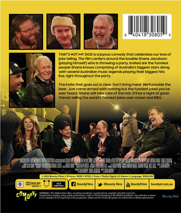That's Not My Dog (MOD) (BluRay Movie) - back cover art