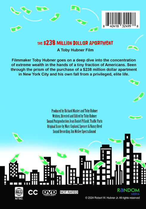 The $238 Million Dollar Apartment (MOD) (DVD Movie) - back cover art