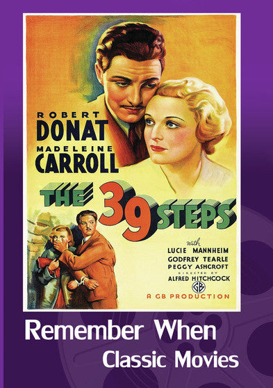 The 39 Steps (MOD) (DVD Movie) - movie cover art
