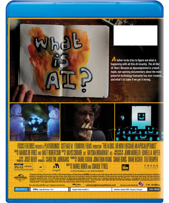 The AI Doc: Or How I Became an Apocaloptimist (MOD) (BluRay MOVIE) image 2