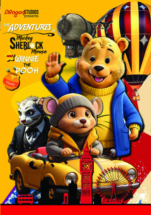 The Adventures of Mickey Sherlock Mouse and Winnie the Pooh (MOD) (DVD Movie) - movie cover art