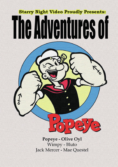 The Adventures of Popeye (MOD) (DVD Movie) - movie cover art