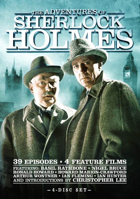 The Adventures of Sherlock Holmes DVD - movie cover art