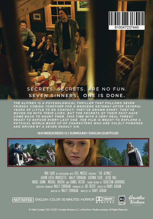 The Alpines (MOD) (DVD Movie) - back cover art