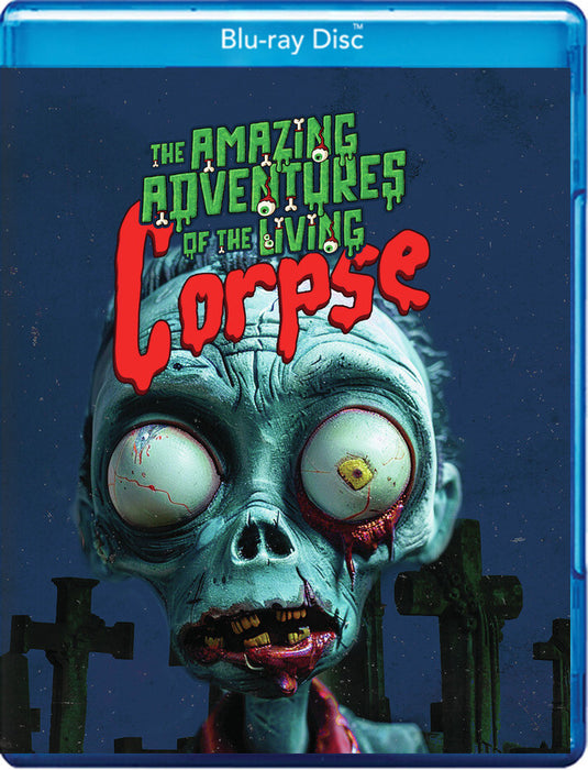 The Amazing Adventures of the Living Corpse (MOD) (BluRay Movie) - movie cover art