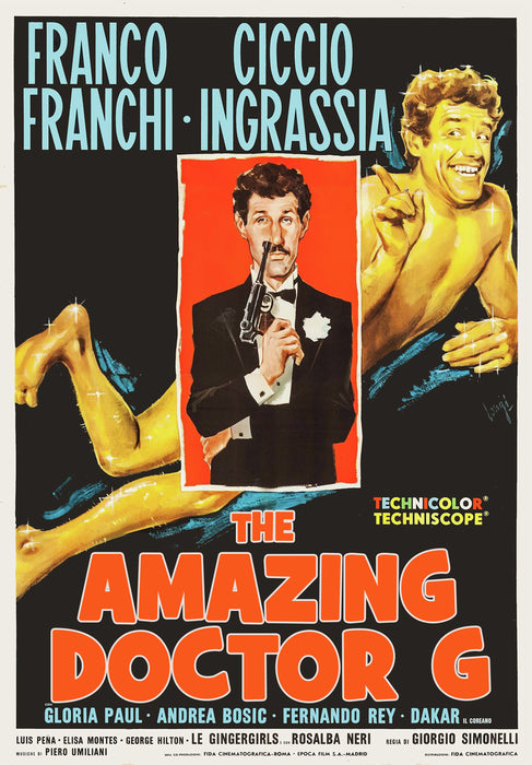 The Amazing Doctor G (MOD) (DVD Movie) - movie cover art