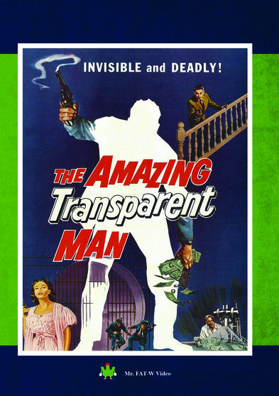 The Amazing Transparent Man (MOD) (DVD Movie) - movie cover art
