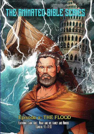 The Animated Bible Series: The Flood (MOD) (DVD Movie) - movie cover art