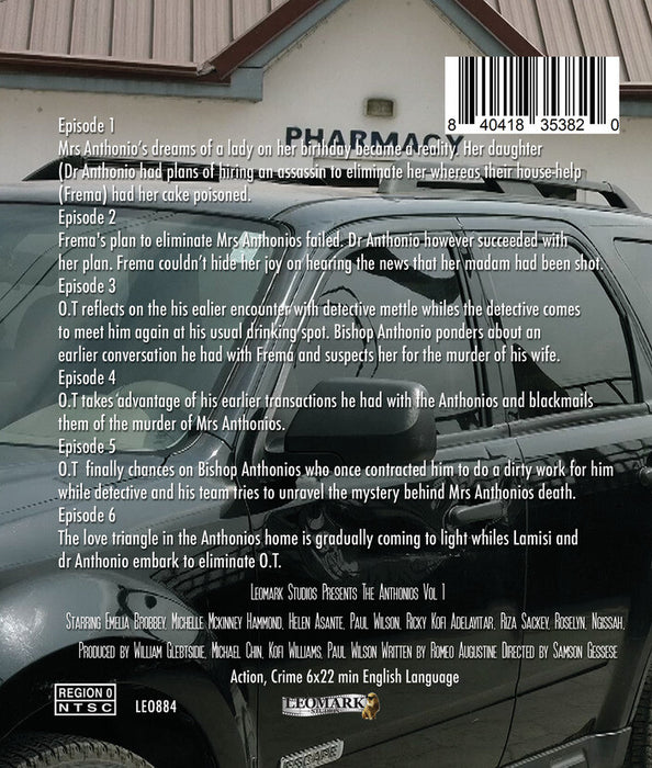The Anthonios Vol 1 (MOD) (BluRay Movie) - back cover art