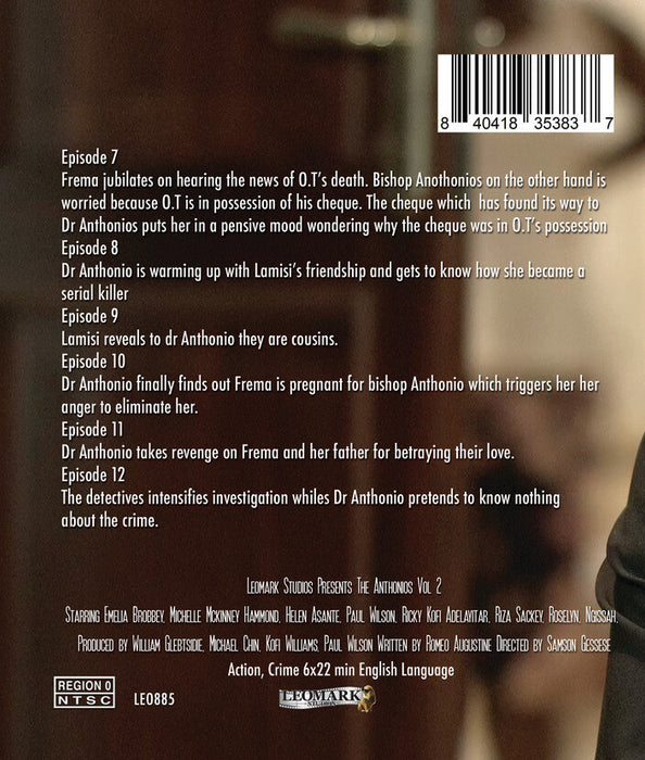 The Anthonios Vol 2 (MOD) (BluRay Movie) - back cover art