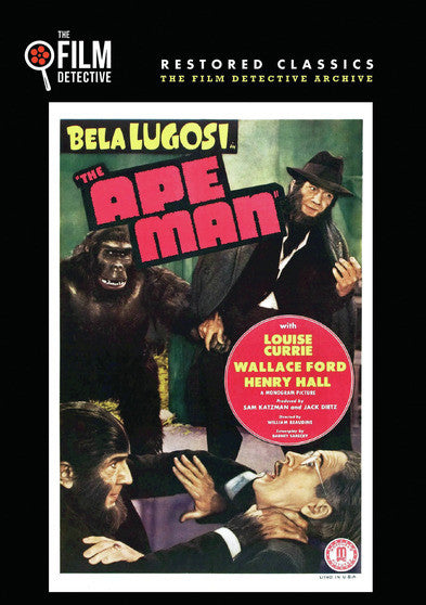 The Ape Man (The Film Detective Restored Version) (MOD) (DVD Movie) - movie cover art
