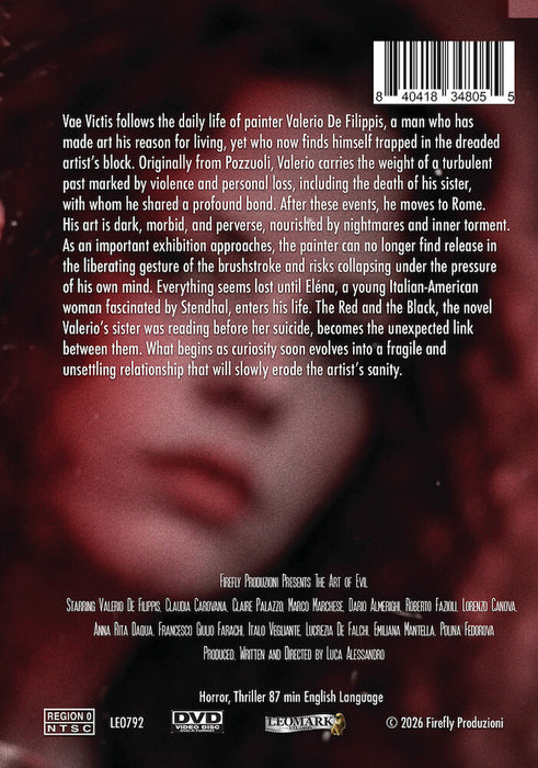 The Art of Evil (MOD) (DVD Movie) - back cover art