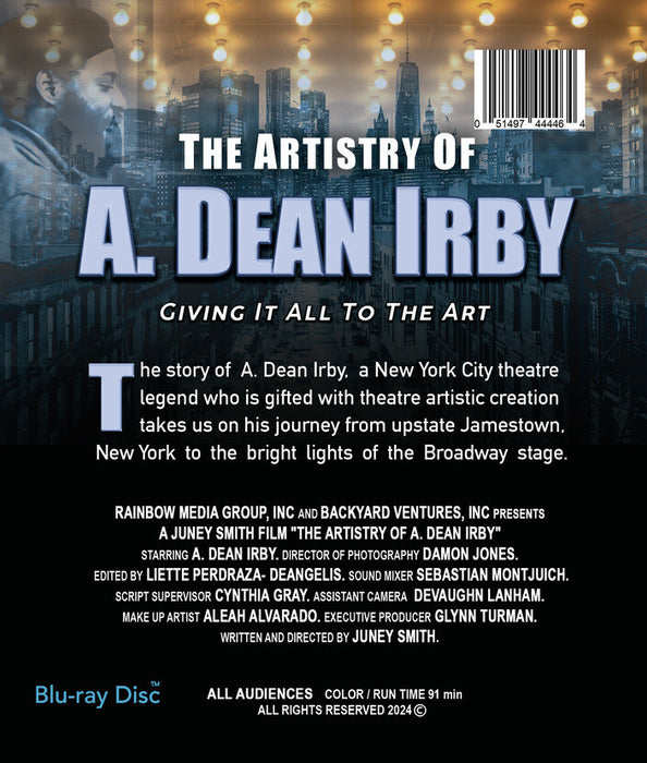 The Artistry of A. Dean Irby (MOD) (BluRay Movie) - back cover art