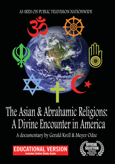 The Asian & Abrahamic Religions: A Divine Encounter In America - Educational Version (MOD) (DVD Movie) - movie cover art