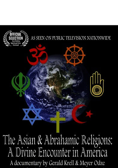 The Asian & Abrahamic Religions: A Divine Encounter in America (MOD) (DVD Movie) - movie cover art