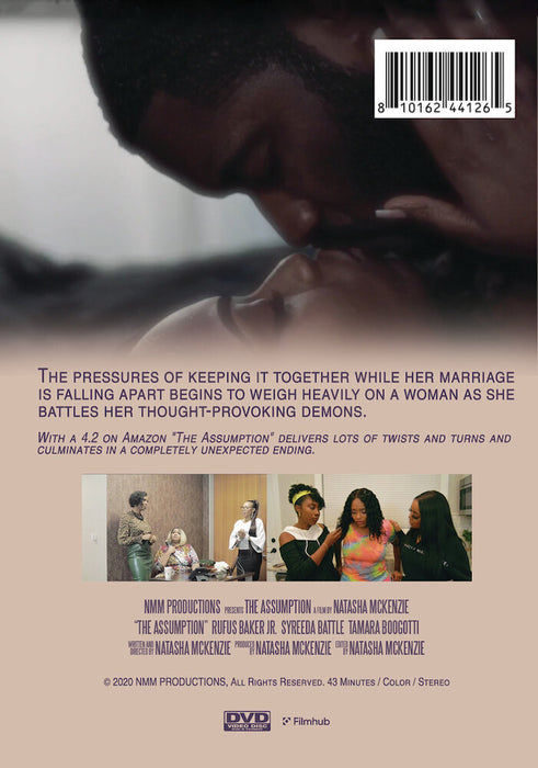 The Assumption (MOD) (DVD Movie) - back cover art
