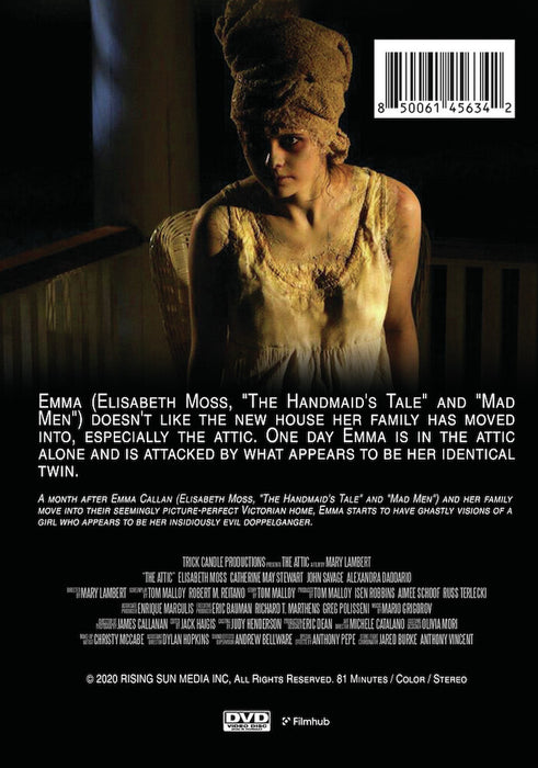 The Attic (MOD) (DVD Movie) - back cover art