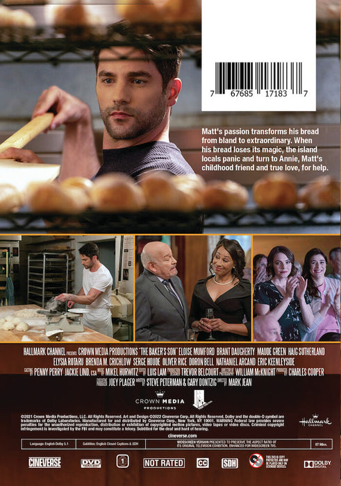 The Baker's Son (MOD) (DVD Movie) - back cover art