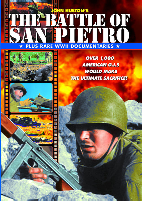 The Battle Of San Pietro (Plus Rare WWII Documentaries) (MOD) (DVD MOVIE)