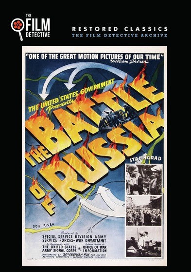 The Battle of Russia (The Film Detective Restored Version) (MOD) (DVD Movie) - movie cover art