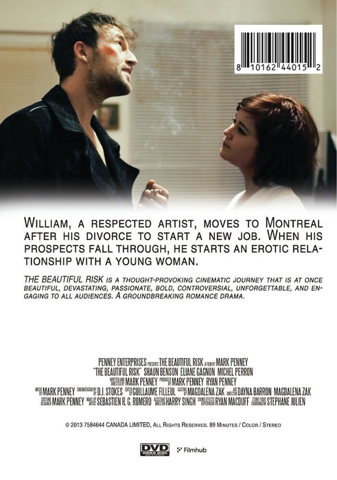 The Beautiful Risk (MOD) (DVD Movie) - back cover art