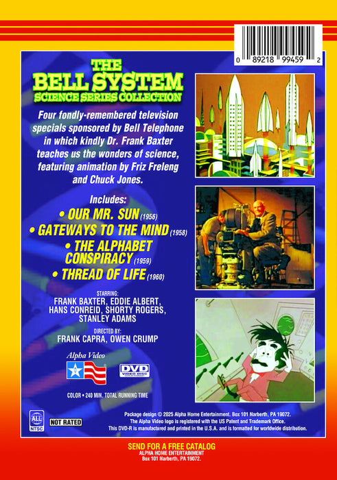The Bell System Science Series Collection (MOD) (DVD Movie) - back cover art