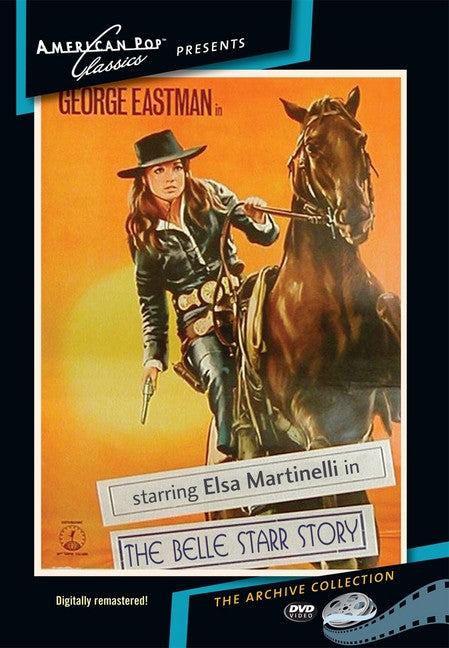 The Belle Starr Story (MOD) (DVD Movie) - movie cover art