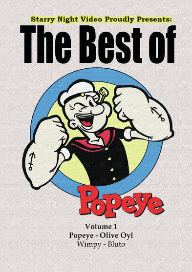 The Best of Popeye - Volume 1 (MOD) (DVD Movie) - movie cover art