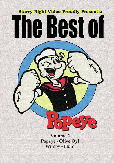 The Best of Popeye - Volume 2 (MOD) (DVD Movie) - movie cover art