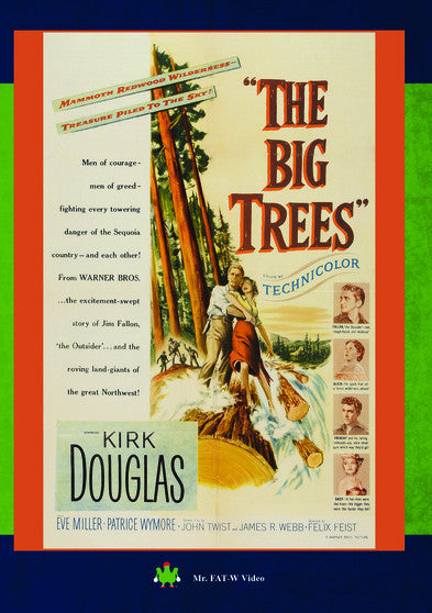 The Big Trees (MOD) (DVD Movie) - movie cover art