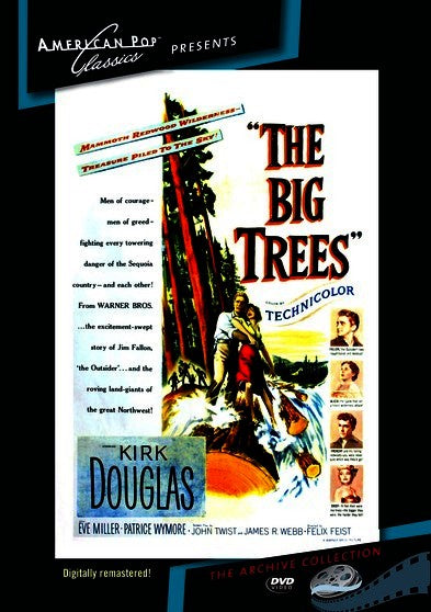 The Big Trees (MOD) (DVD Movie) - movie cover art