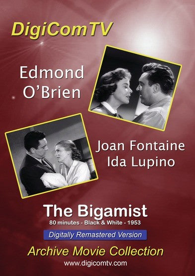 The Bigamist (MOD) (DVD Movie) - movie cover art