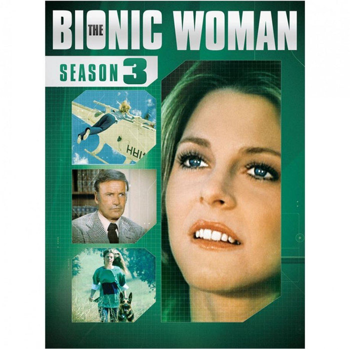 The Bionic Woman: Season 3 DVD - movie cover art