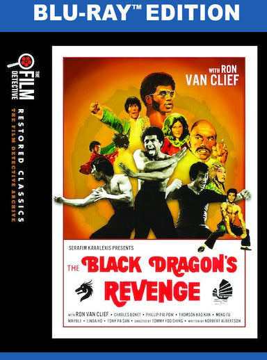 The Black Dragon's Revenge - Special Edition (The Film Detective Restored Version) (MOD) (BluRay Movie) - movie cover art