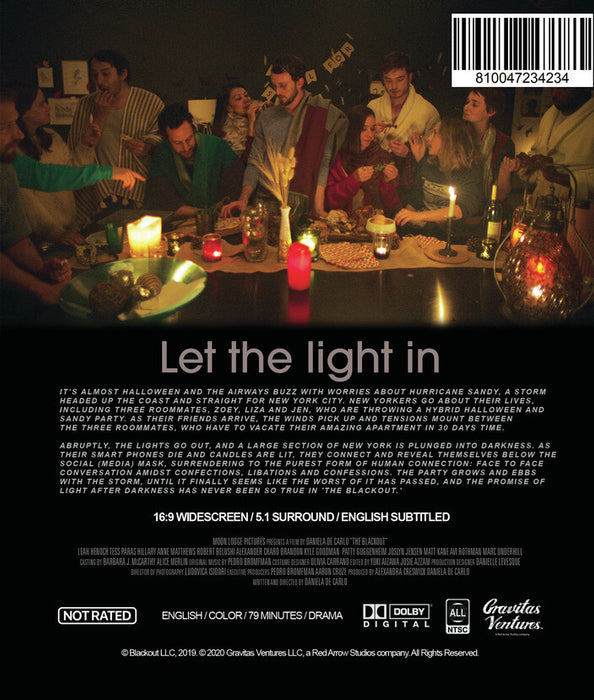 The Blackout (MOD) (BluRay Movie) - back cover art