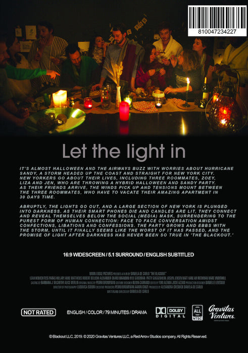 The Blackout (MOD) (DVD Movie) - back cover art