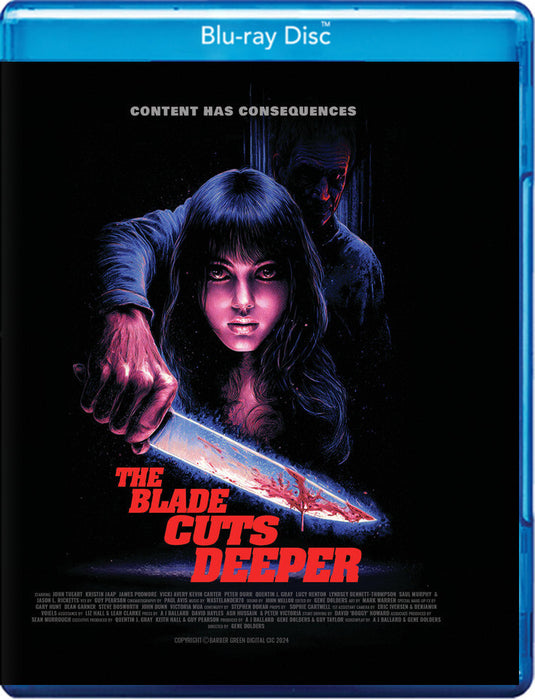 The Blade Cuts Deeper (MOD) (BluRay Movie) - movie cover art