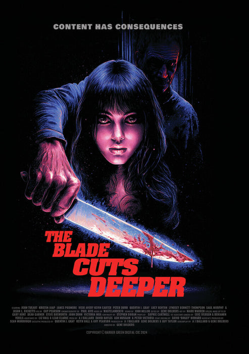The Blade Cuts Deeper (MOD) (DVD Movie) - movie cover art