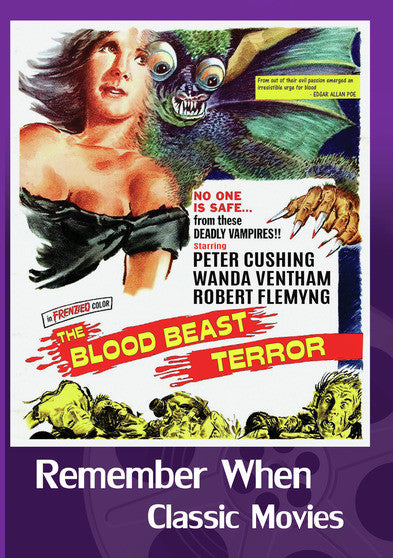 The Blood Beast Terror (MOD) (DVD Movie) - movie cover art