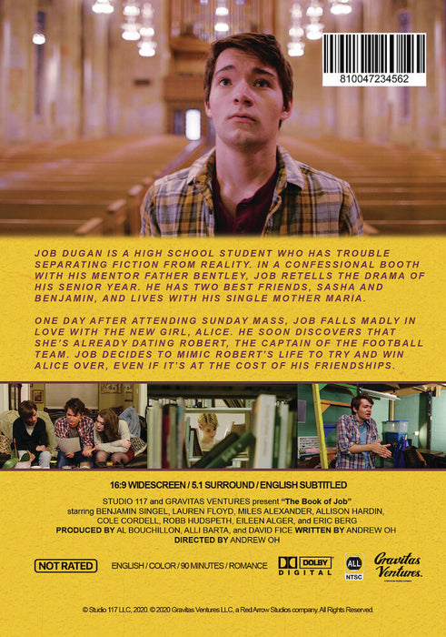 The Book of Job (MOD) (DVD Movie) - back cover art