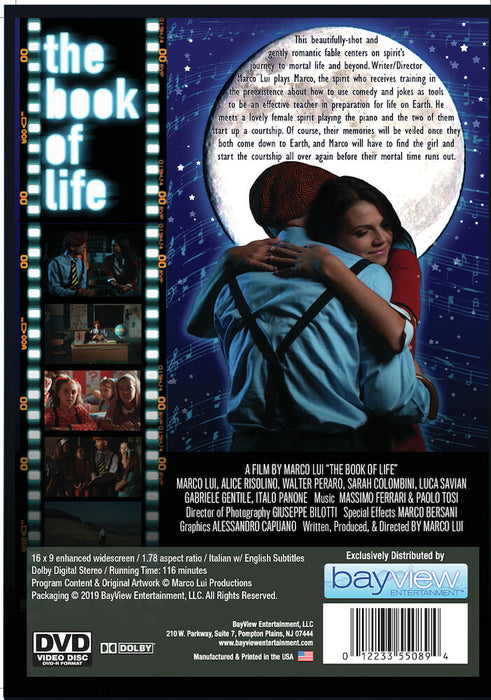 The Book of Life (MOD) (DVD Movie) - back cover art