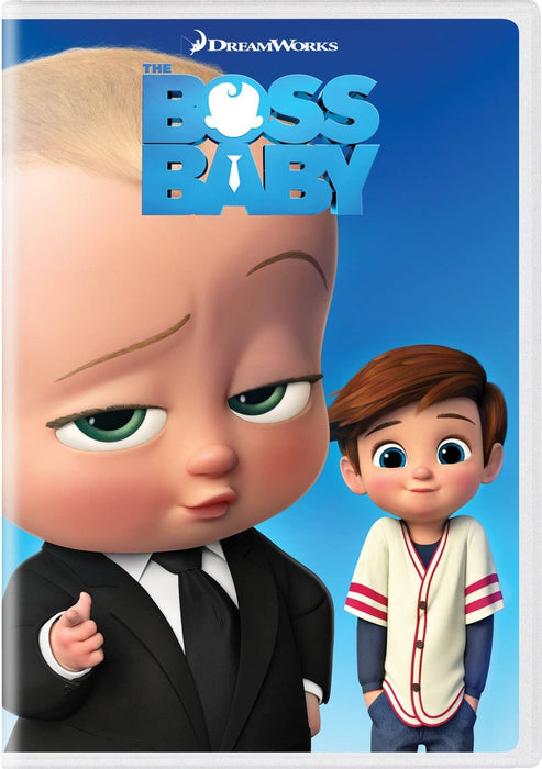The Boss Baby DVD - movie cover art