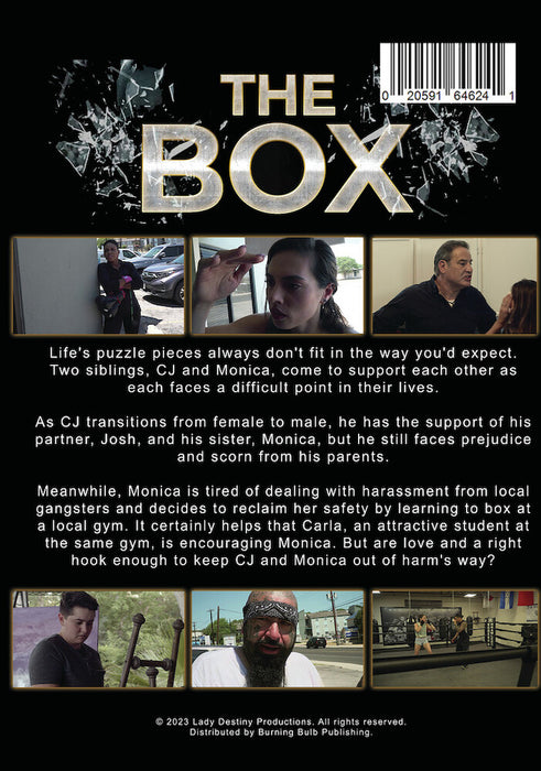 The Box (MOD) (DVD Movie) - back cover art