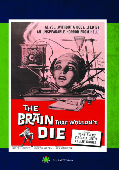 The Brain That Wouldn't Die (MOD) (DVD Movie) - movie cover art