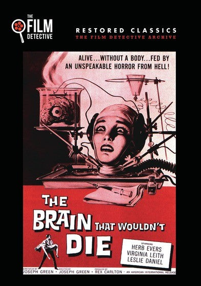 The Brain That Wouldn't Die (The Film Detective Restored Version) (MOD) (DVD Movie) - movie cover art
