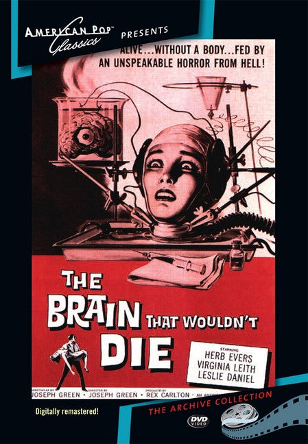 The Brain that Wouldn't Die (MOD) (DVD Movie) - movie cover art