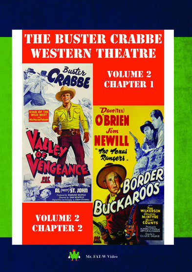 The Buster Crabbe Western Theatre Volume 2 (MOD) (DVD Movie) - movie cover art